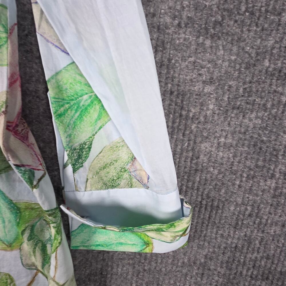 Ala von Auersperg Kathe Dress 18 Grandiflora Floral Cotton Maxi NWT - Picture 4 of 10